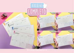 Minha maravilhosa semana - Planner na internet