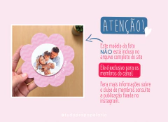Porta Retrato com Ímã - Dia das Mães - tudoprapapelaria