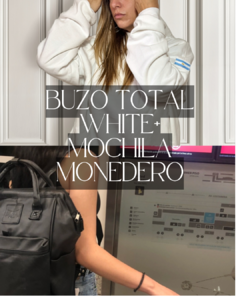 Pack Oversize + Mochila Urbana Cuero Ecológico – Estilo y Funcionalidad - comprar online