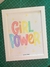 Quadro “Girl Power” (Escolha o tamanho desejado)