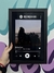 Quadro Spotify Fundo Preto (Escolha o tamanho desejado)