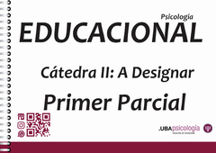 Psicología Educacional - A designar. PRIMER PARCIAL