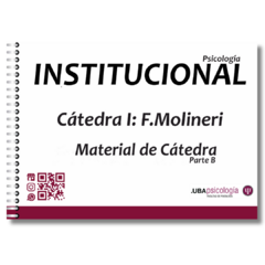 Psicología Institucional - Funes Molineri. SEGUNDA PARTE