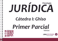 Psicología Jurídica - Ghiso. PRIMER PARCIAL