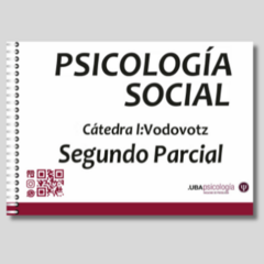 Psicología Social - Cátedra Vodovotz . Segundo Parcial - VERANO 2025 - comprar online