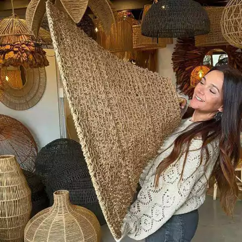 Lámpara Ibiza Crochet