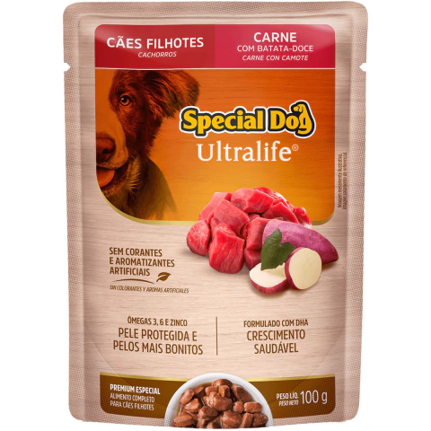 Special Dog Sache Filhotes Carne 100g