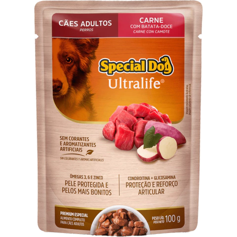Special Dog Sache Adultos Carne 100g
