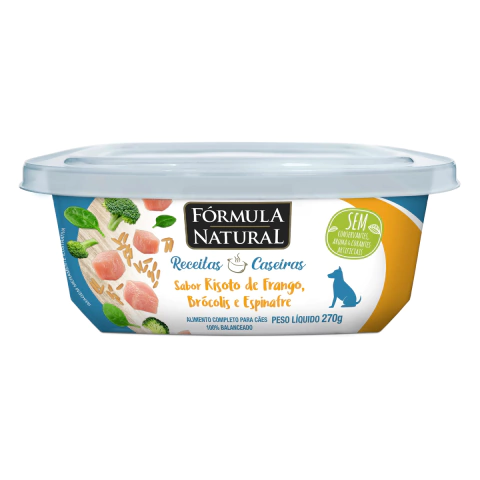 Formula Natural Receitas Caseiras Risoto de Frango 270g - comprar online