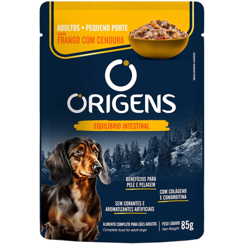 Origens Sachê Cães Adultos Peq Frango 85g