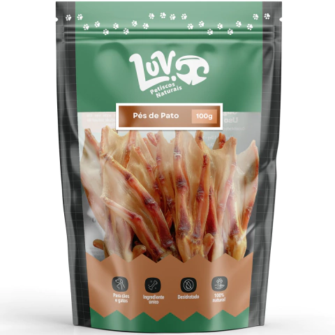 Pes de Pato 100g - LUV Petiscos Naturais