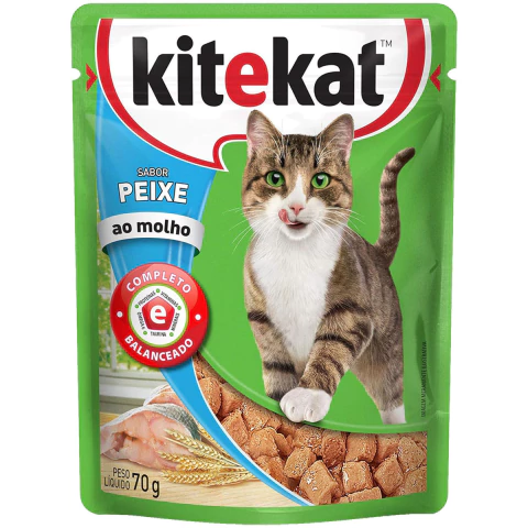 Kitekat Sache Adultos Peixe 70g
