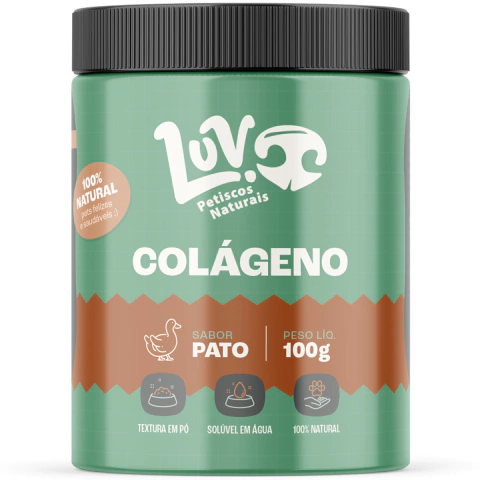 Colágeno de Pato 100g - Luv Petiscos Naturais