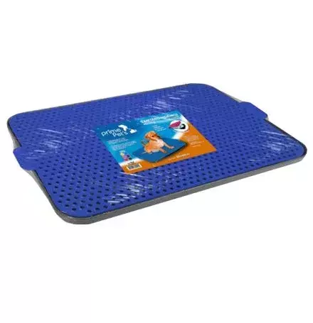 Sanitário Higiênico Azul 52x42 - Cia do Pet