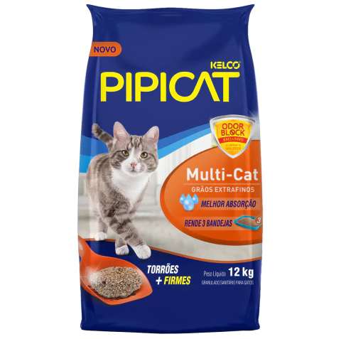 Areia Pipicat Multicat 12Kg