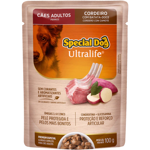 Special Dog Sache Adultos Cordeiro 100g