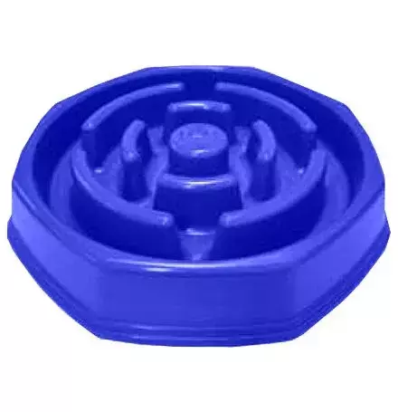 Comedouro Slow Azul - Allpet