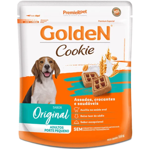 Golden Cookies Adultos Pequenos 350g