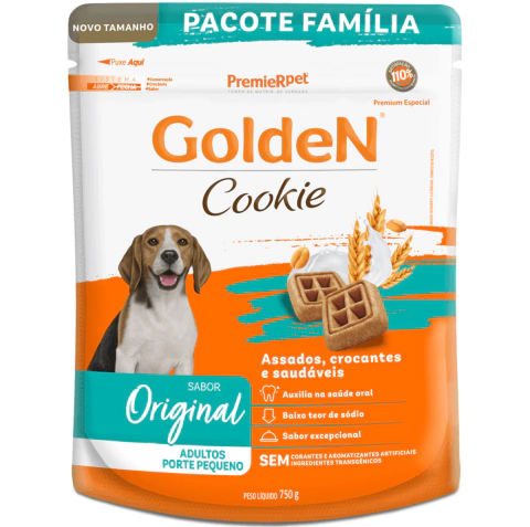 Golden Cookies Adultos Pequenos 750g