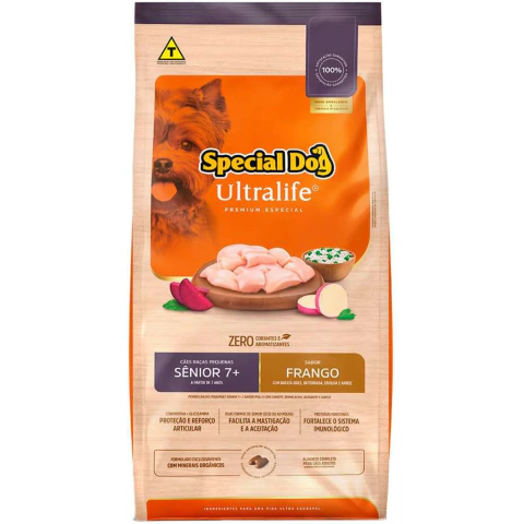Special Dog Ultralife Sênior Pequenos Frango 15kg