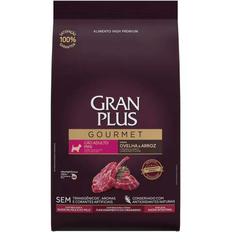 GranPlus Gourmet Cães Adultos Pequenos Ovelha 15kg