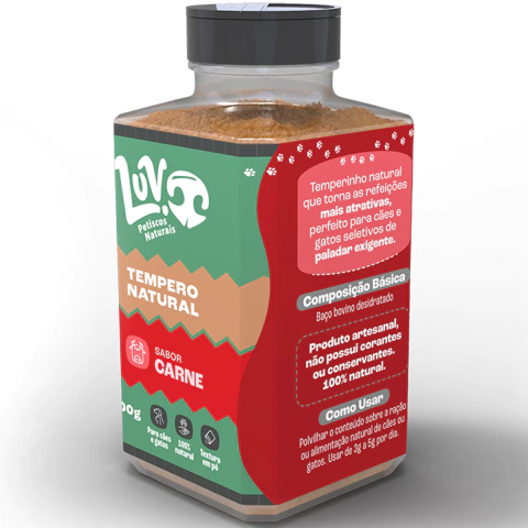 Saborizante de Boi 100g - LUV Petiscos Naturais