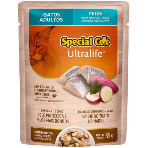 Special Cat Sache Adultos Peixe 85g