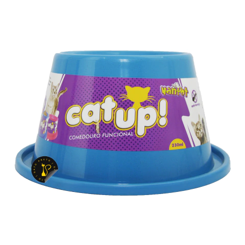 CatUp Comedouro Gatos - Azul 150ml