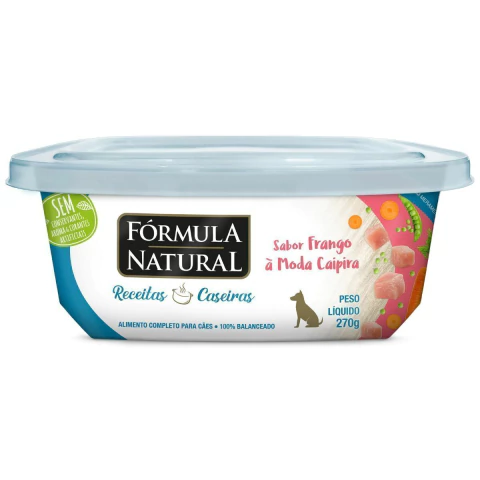 Ração Úmida Formula Natural Receitas Caseiras Frango a Moda Caipira 270g - comprar online