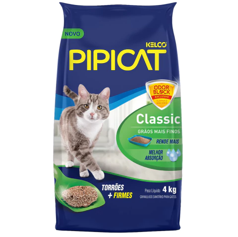 Areia Pipicat Classic 4Kg