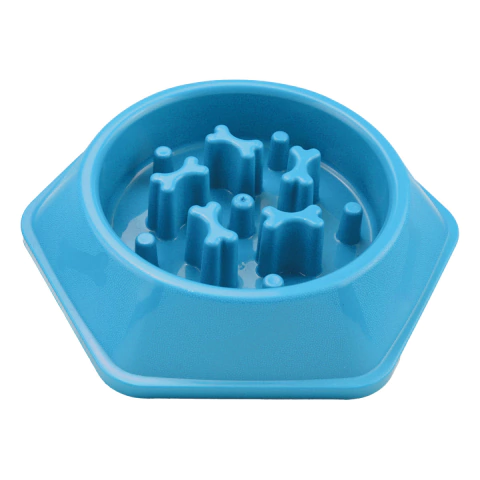 Comedouro Comilão Azul - 2D Pet