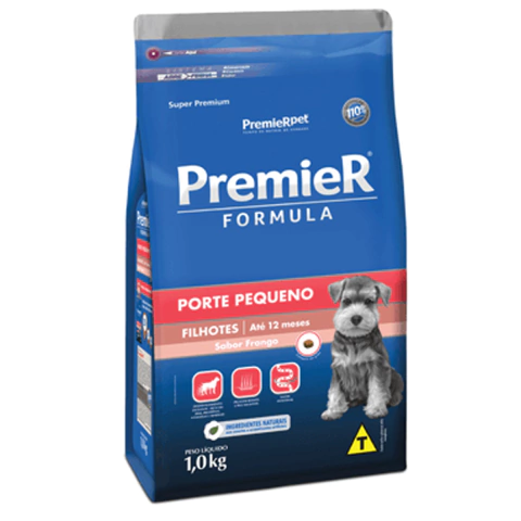 Premier Formula Caes Filhotes Pequenos Frango 1Kg