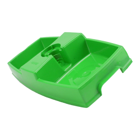 Comedouro e Bebedouro Suporte Garrafa Duplo - Verde 2D Pet