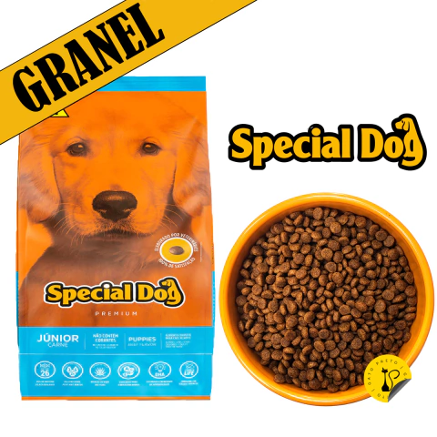 1Kg Special Dog Junior Carne Granel