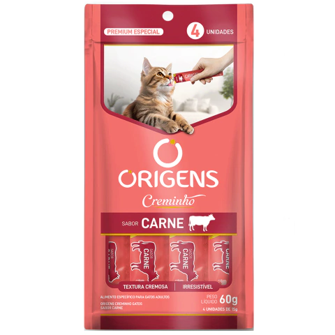 Origens Creminho Carne 60g (4x15g)