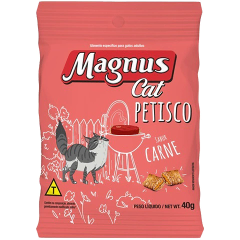Magnus Cat Petiscos Carne 40g