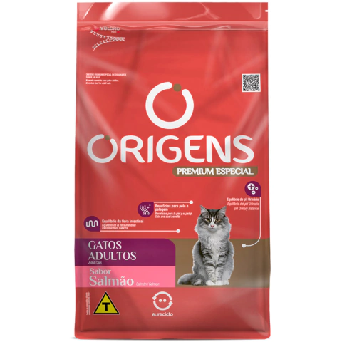 Origens Gatos Adultos Salmão 10.1Kg
