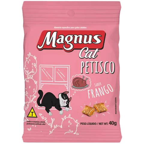 Magnus Cat Petiscos Frango 40g