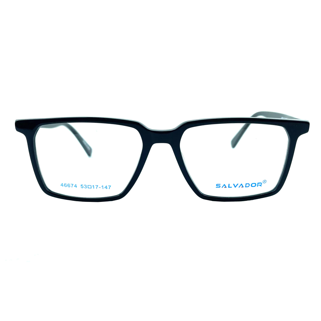 Armazón Lentes Acetato Premium Bisagras Metálicas Salvador 46674 C1