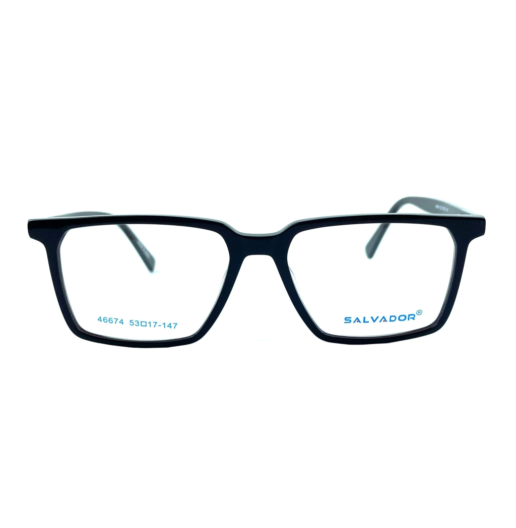 Armazón Lentes Acetato Premium Bisagras Metálicas Salvador 46674 C2