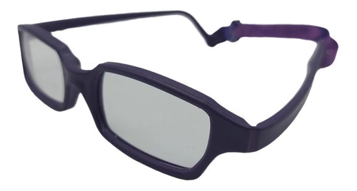 Anteojos Infantil Flexi Gum Cr01 Niño Niña 2 A 7 Años