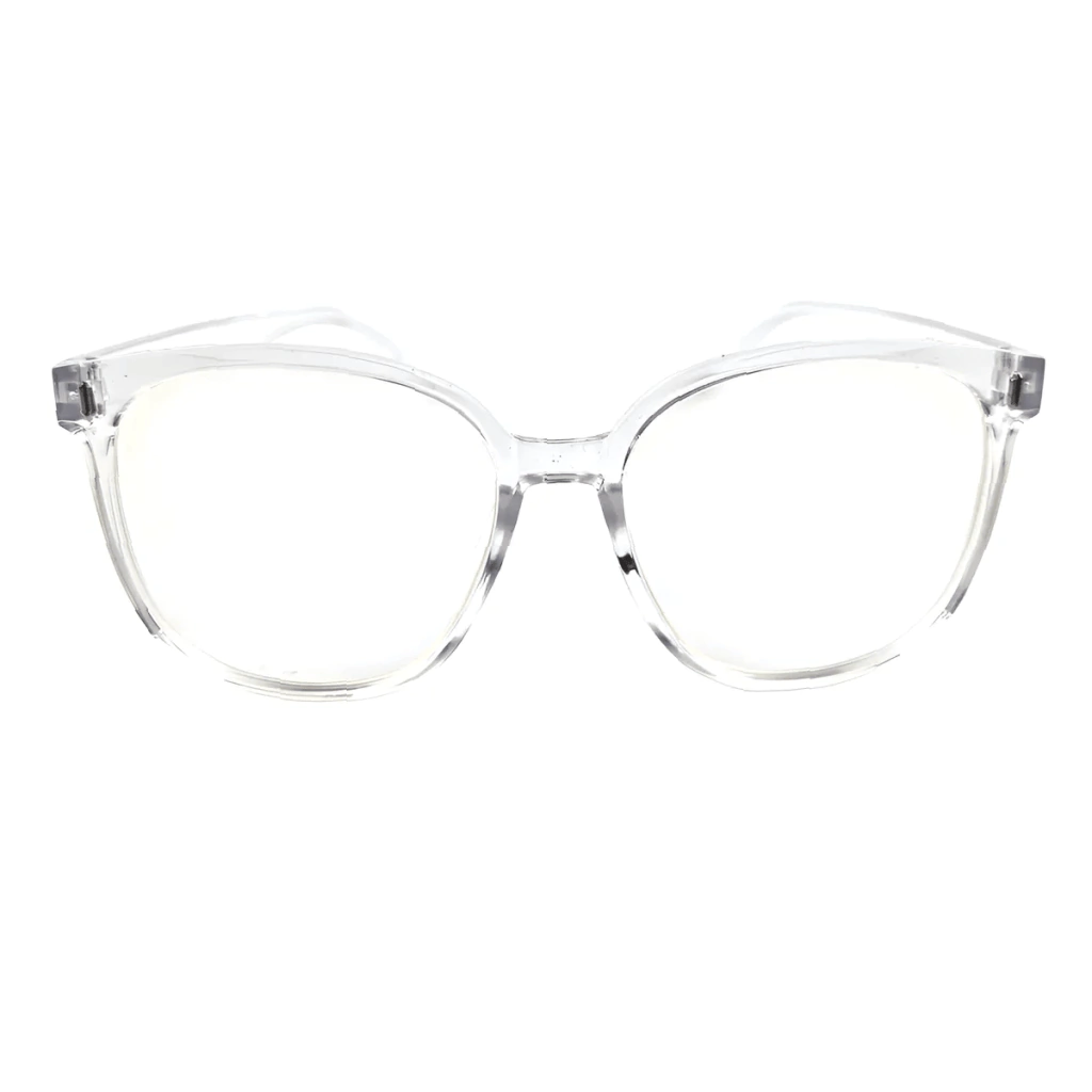 Anteojos Lentes Yt226 Blue Light Cut Trasparente Grande