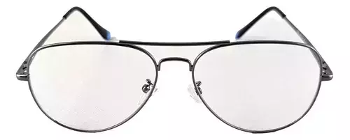 Anteojo Lente Blue Light Clipper Metal 3025 C4 Gris Peltre