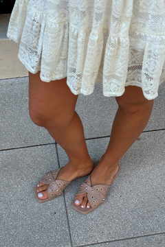 Sandalia Aries vison - comprar online