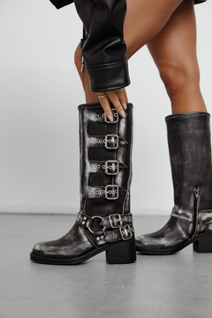 Botas Brooks gastado blanco