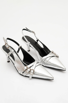 Stiletto Chelsea plata - comprar online