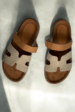 Sandalia Lola rafia - comprar online
