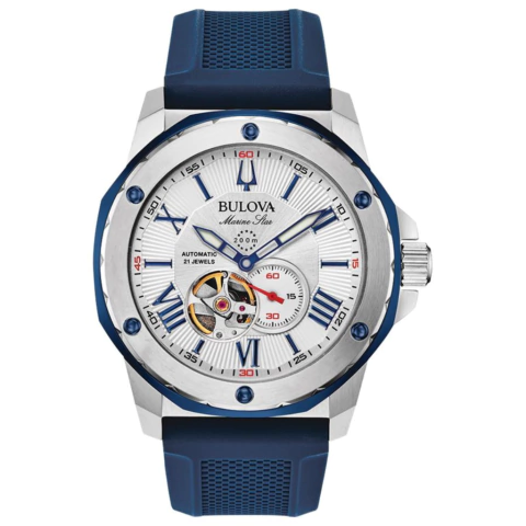 RELÓGIO BULOVA MARINE STAR AUTOMÁTICO 98A225