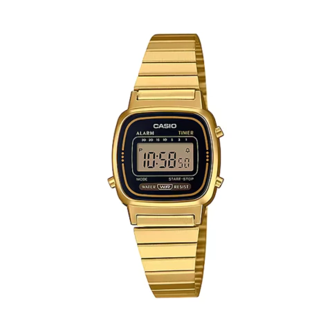 RELÓGIO CASIO Vintage LA670WGA-1 DOURADO