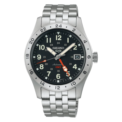 SEIKO 5 SPORTS FIELD GMT AÇO SSK023